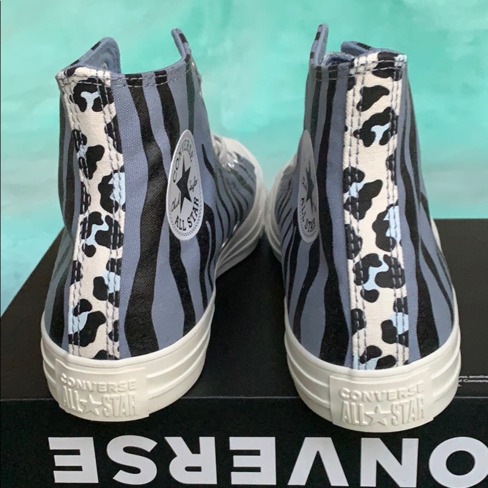 Converse CTAS HI blue slate/black/egret Men’s - Picture 10 of 16